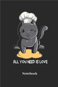 All You Need Is Love Notebook