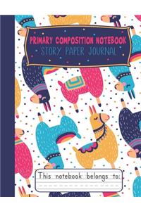 Primary Composition Notebook Story Paper Journal