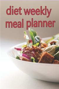 Diet Weekly Meal Planner