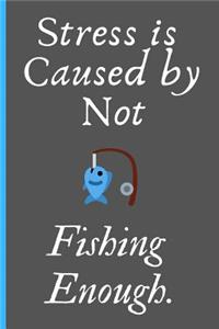 Stress Is Caused by Not Fishing Enough.