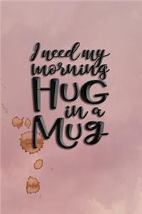 I Need My Morning Hug in a Mug