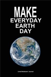Make Everyday Earth Day Notebook