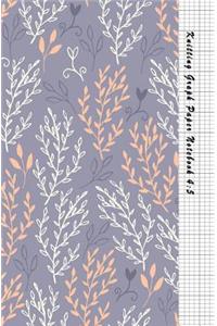 Knitting Graph Paper Notebook 4