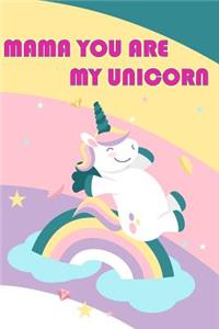 Mama You Are My Unicorn - Mid Year Academic Teacher Diary With Schedules, Trackers. Logs, Reports, Goal Setting & Positive Quotes