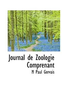 Journal de Zoologie Comprenant