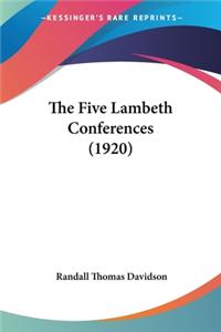 Five Lambeth Conferences (1920)
