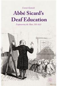 Abbé Sicard's Deaf Education