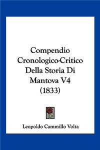 Compendio Cronologico-Critico Della Storia Di Mantova V4 (1833)