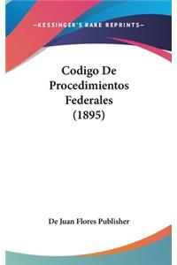 Codigo de Procedimientos Federales (1895)