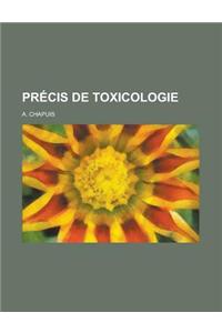 Precis de Toxicologie