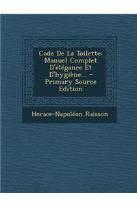 Code De La Toilette