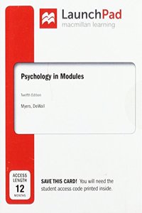 LaunchPad for Psychology in Modules (12 Month Access Card)