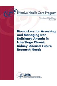 Biomarkers for Assessing and Managing Iron Deficiency Anemia in Late-Stage Chronic Kidney Disease