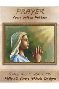 Prayer Cross Stitch Pattern