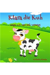 Klara die Kuh zeigt, wie man sich verneigt