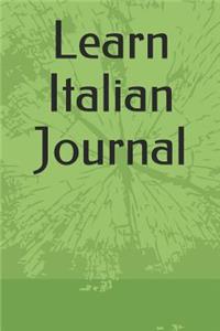 Learn Italian Journal