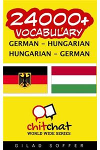 24000+ German - Hungarian Hungarian - German Vocabulary