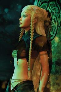 Celtic Moon Goddess Grid Notebook