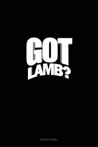 Got Lamb?