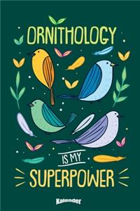 Mein Farbenfroher Ornithologen Kalender