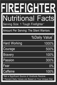 Firefighter nutritional facts