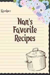Nan's Favorite Recipes