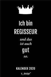Kalender 2020 für Regisseure / Regisseur / Regisseurin