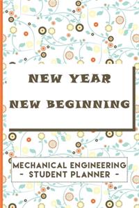 Mechanical Engineering Student Planner