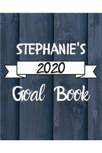 Stephanie's 2020 Goal Book