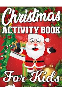 Christmas Activity Book For Kids