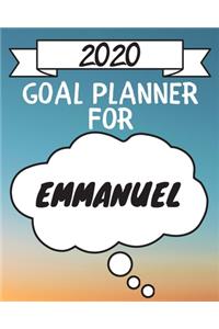2020 Goal Planner For Emmanuel