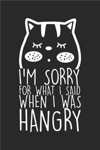 Kawaii Hungry Hangry Cat