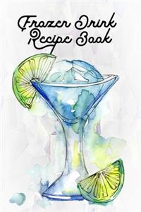 Frozen Drink Recipe Book