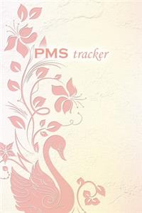 PMS Tracker: Period Menstrual Journal 6 x 9 - 110 Pages -4 years Tracker & Monitor