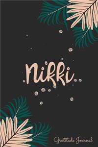 Nikki Gratitude Journal