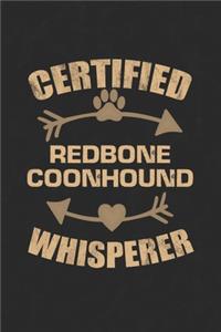 Certified Redbone Coonhound Whisperer