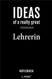 Notizbuch für Lehrer / Lehrerin