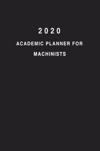 2020 Academic Planner For Machinists