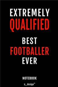 Notebook for Football Players / Footballer