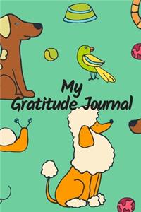Gratitude Journal for Kids - Cute Pets Design