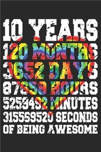 10 Years Of Being Awesome