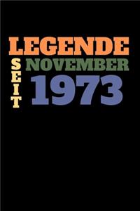 Legende seit November 1973