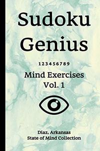 Sudoku Genius Mind Exercises Volume 1