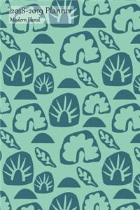 2018-2019 Planner Modern Floral