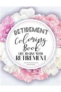 Retirement Coloring Book