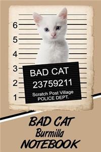 Bad Cat Burmilla Notebook