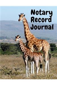 Notary Record Journal