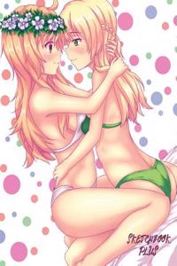 Sketchbook Plus: Anime Girls: 100 Large High Quality Sketch Pages (Young Yuri Love)