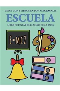 Libro de pintar para niños de 4-5 años (Escuela)