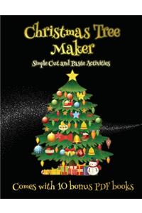 Simple Cut and Paste Activities (Christmas Tree Maker)